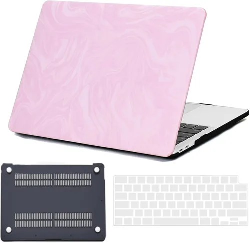 Vista 100 de Funda compatible con MacBook Air de 15" M5 M4 M3 M2 2023-2026 Negro (Black Lace)