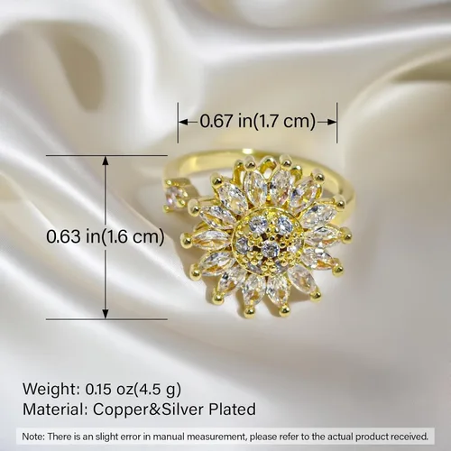 Vista 57 de Anillo de plata de ley 925, minimalista, ajustable, hecho a mano, para mujeres y niñas