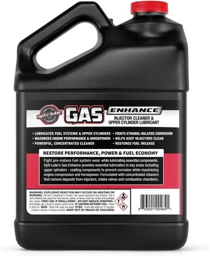 Vista 7 de Opti-Lube - Aditivo de combustible para mejorar gas, 1 galón + espita