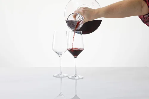 Vista 4 de Zwiesel 1872 - Decantador de cristal hecho a mano, 1 litro