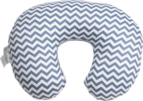 Vista 13 de LAT - Almohada de lactancia para lactancia materna, funda extraíble 100% algodón, almohadas ergonómicas para lactancia materna para mamá y bebé