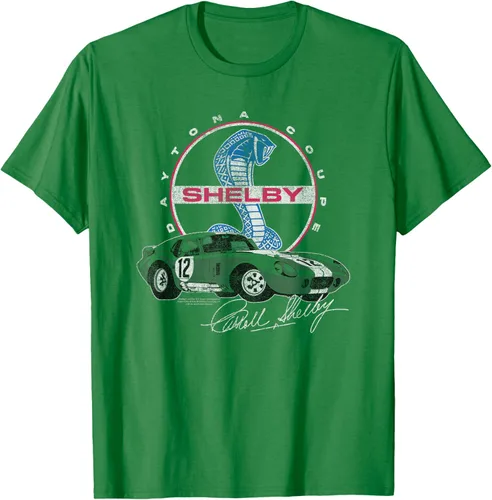Vista 6 de Carroll Shelby Daytona Coupe Circle Logo Camiseta, Gris
