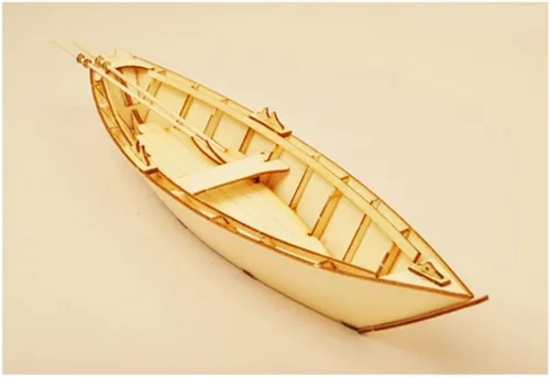 Vista 3 de Kit de modelo de madera de escritorio Dory Boat / YG022 por Young Modeler
