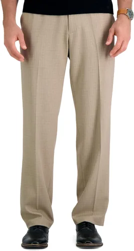Vista 12 de Haggar Pantalón de vestir de ajuste clásico prémium para hombre Negro