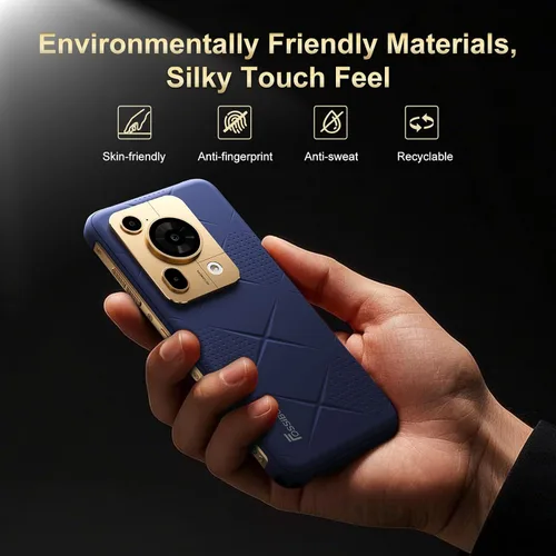 Vista 4 de FOSSIBOT F112 Pro 5G Smartphone resistente desbloqueado, 24GB+256GB/1TB Android 14 Teléfono resistente, 7150mAh batería teléfono celular, pantalla