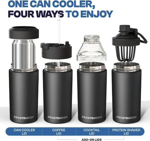 Vista 7 de Frost Buddy Enfriador universal de latas, se adapta a 12 y 16 onzas