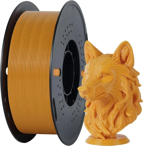 Vista 21 de Kingroon Filamento de impresora 3D PLA Plus (PLA+), 10 rollos, precisión dimensional +/- 0.001 in, carrete de 22 libras (22 libras), 0.069 in, negro