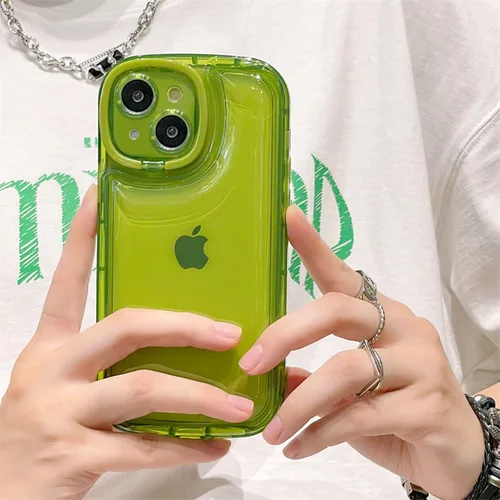 Vista 5 de Ownest Funda compatible con iPhone 14 con función atril transparente, diseño creativo con soporte para cámara para TPU delgada, a prueba de golpes
