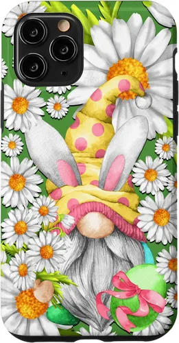 Vista 29 de Funny Easter Gnome Graphic for Women Teachers and Daisy Mom Case for iPhone 17