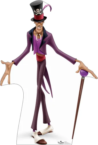 Vista 9 de Soporte de cartón de tamaño real Advanced Graphics con diseño de villanos de Disney, Maléfica, talla única