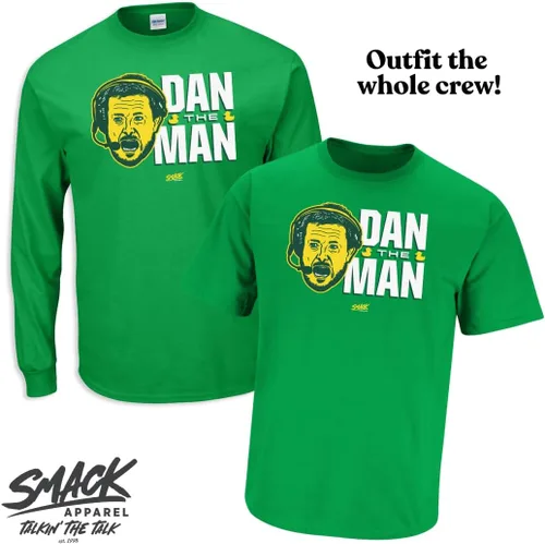 Vista 6 de Camiseta Dan The Man para los fanáticos de Oregon College (SM-5XL)