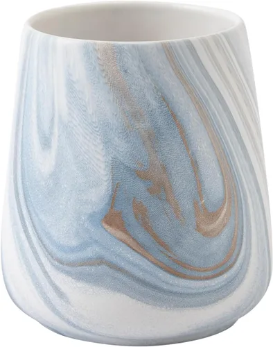 Vista 19 de Soporte Negro para Cepillos de Dientes para Baño - Soportes de Cerámica para Cepillos de Dientes, Soporte para Pasta de Dientes, Vaso Reutilizable