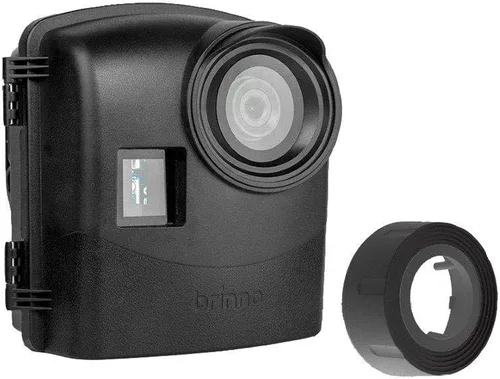 Vista 2 de Brinno ATH2000 IPX5 - Carcasa resistente a la intemperie para cámara con suministro de batería adicional para proyectos a largo plazo y uso