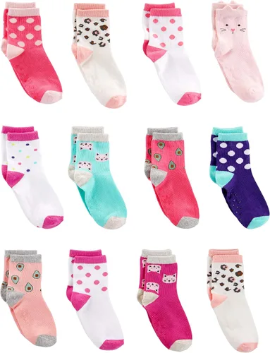 Vista 51 de Simple Joys by Carter's Paquete de 12 calcetines para bebé niño