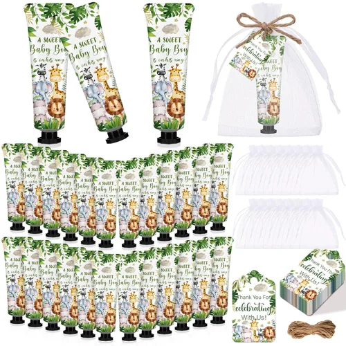 Vista 29 de 48 Juegos de Crema de Manos de Flores Silvestres para Baby Shower Regalos Obsequios de Fiesta de Crema de Manos para Invitados Regalo de Flores