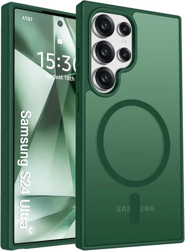 Vista 91 de Funda para teléfono Google Pixel 9 Pro XL, Compatible con Magnético, Protección contra Caídas de Grado Militar Translúcida Mate Resistente a Golpes