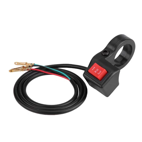 Vista 5 de Interruptor de 3 velocidades para Ebike-Interruptor de acelerador de 3 velocidades - Interruptor de manillar de 0.866 in 7/8 pulgadas manillar