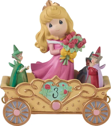 Vista 14 de Precious Moments Disney Figurina de Desfile de Cumpleaños – Blancanieves Edad 1 – Coleccionable de Regalo para el Primer Cumpleaños de Bebé Niña