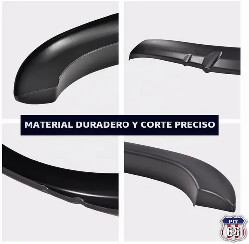 Vista 5 de PIT66 Guardabarros para guardabarros, compatibles con Dodge Ram 1500/2500/3500 1994-2001, juego de bengalas de rueda negras estilo fábrica, 4 piezas