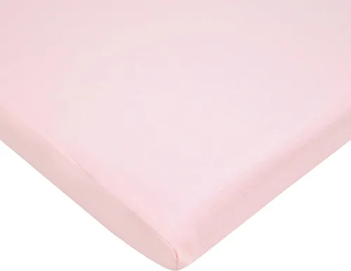 Vista 12 de TL Care Supreme 100% Natural Cotton Jersey Knit Fitted 18" x 36" Cradle/Bassinet Sheet, Blue, Soft Breathable, for Boys and Girls (Pack of 2)