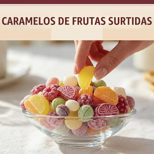 Vista 3 de Hermann the German Hard Candy - Importado - Paquete de 2 (surtido de dulces de frutas bávaras)
