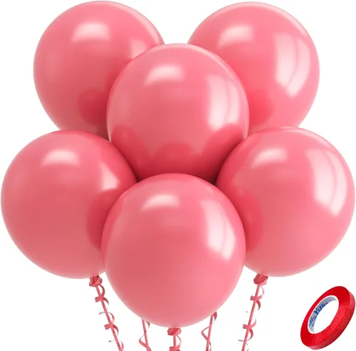 Vista 198 de Bezente - Globos redondos de látex cromado metálico plateado para helio, paquete de 100 unidades de 12 pulgadas Globos plateados para decoraciones