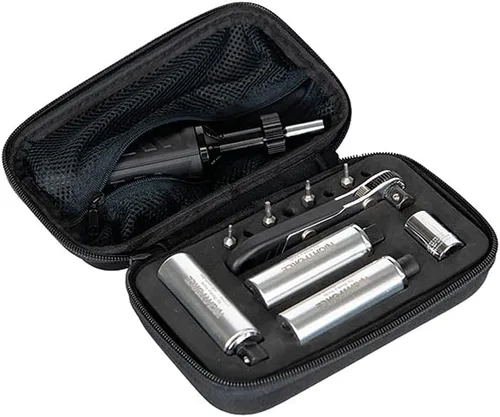 Vista 2 de NightForce Kit de herramientas de montaje de alcance con controlador de 2-10 pulgadas, mango y herramientas de par de 25, 68 y 100 pulgadas lb