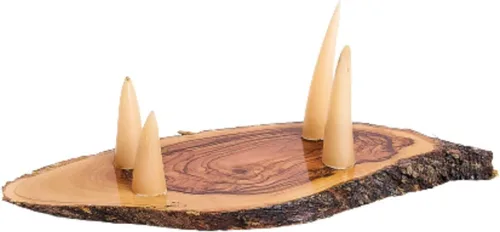 Vista 4 de Nombre personalizado, Shofar de cuerno Kudu prémium de Israel, juego medio pulido