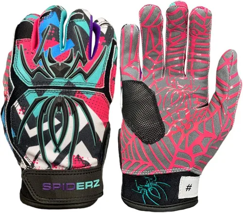Vista 20 de Guantes de bateo híbridos de Spiderz