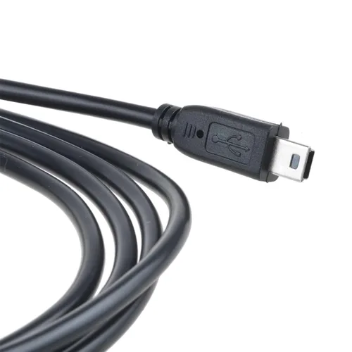Vista 4 de Cable de alimentación USB, cable de carga, enchufe compatible con Zoom Q4 Q4n Q8 R8 Handy Recorder