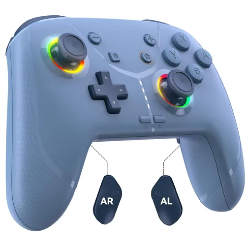 Vista 11 de GMBACK Wireless Switch 2 Controller for Nintendo Switch 2/1/Lite/OLED, Bluetooth Game Controller for iPhone/Android/PC/Steam/Mac/iPad/TV with Loop