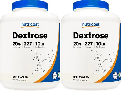 Vista 6 de Nutricost Polvo de dextrosa de 5 libras, sin OMG, sin gluten