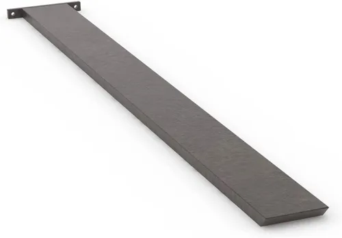 Vista 12 de Soportes de Hierro - Soporte Oculto para Encimera de Isla - Soportes Resistentes para Encimeras de Granito - Soportes de Acero para Isla de Cocina