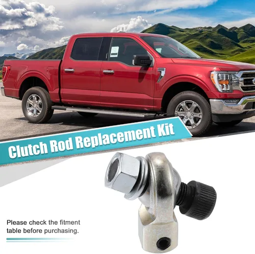 Vista 2 de X AUTOHAUX Kit de repuesto de varilla de embrague para Ford F150 F250 F350 F450 F550 1987-1998 1999-2010 Bronco Kit de reparación de bujes