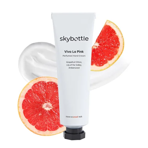 Vista 9 de Skybottle Crema de manos, manteca de karité y ácido hialurónico, jazmín y almizcle, 1.7 onzas Moisturizing care for dry hands, Fast-absorbing