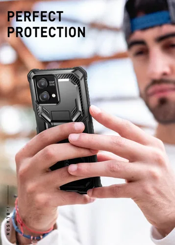 Vista 8 de i-Blason Armorbox Lite - Funda para Moto G Stylus 5G (versión 2023) [no para versión 4G/2022/2021], [2 protectores de pantalla de vidrio templado]
