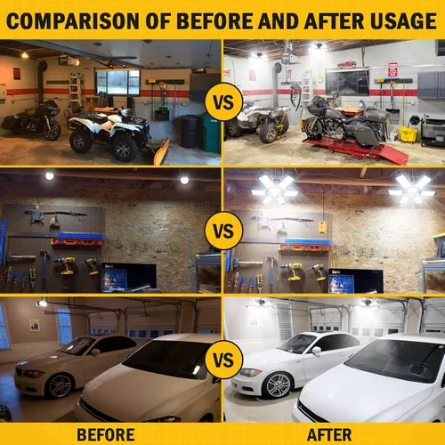 Vista 7 de Compresor de aire del inflador de neumáticos y luz de trabajo LED para la batería Dewalt 20V