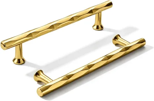 Vista 8 de Paquete de 1 tirador de gabinete de bronce aceitado martillado de 12 Bronce frotado con aceite