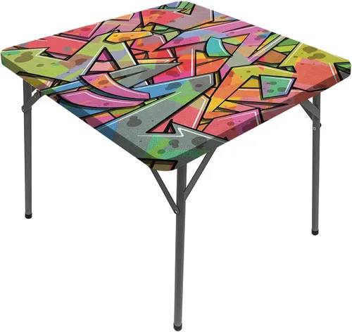 Vista 19 de Manteles de decoración costera, lujosos y románticos de madera para tumbonas Maldivas, lavable, a prueba de derrames, se adapta a mesas de 24 x 24