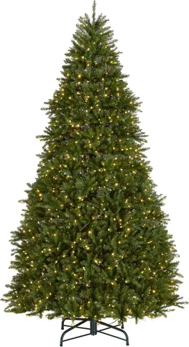 Vista 14 de National Tree Company Árbol de Navidad artificial preiluminado de abeto