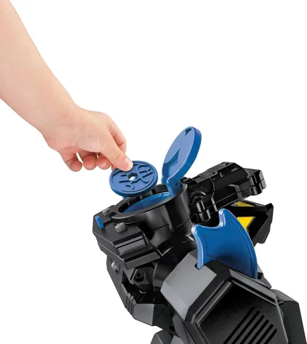 Vista 4 de Batbot de Fisher Price Imaginext, Estándar, Negro, azul, gris, amarillo