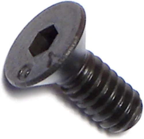 Vista 10 de Hard-to-Find Fastener 014973306069 Tornillos de casquillo plano, 1/4-20 x 1, pieza-8