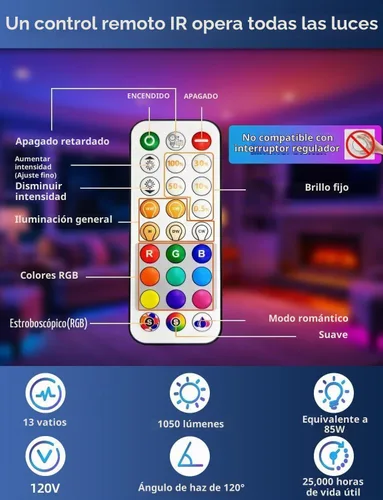 Vista 8 de HEKEE Luces LED empotrables empotradas, cambio de color, 4 pulgadas, luces de techo empotradas (paquete de 6)