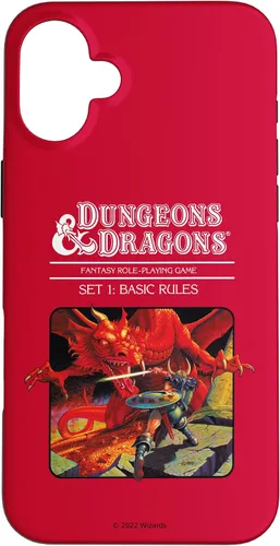 Vista 23 de Dungeons & Dragons Funda vintage con reglas básicas para iPhone 17