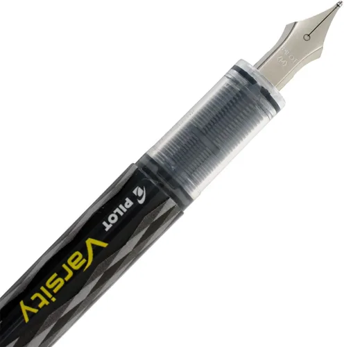 Vista 5 de Pilot Varsity - Bolígrafos estilográficos desechables, tinta turquesa, caja de docena (90009)