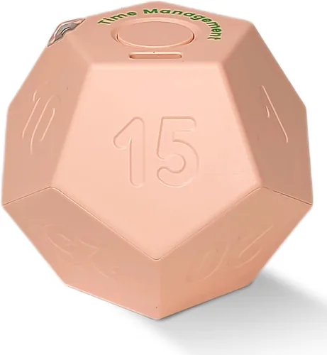Vista 10 de Cube Pomodoro Timer, Temporizador Recargable Pequeño y Lindo, Temporizador para Niños y Aula, Cocina, Cocinar, Ejercicio y Estudio con Cuenta
