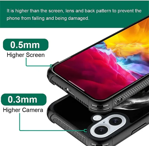 Vista 70 de Funda compatible con iPhone 15, diseño de elefantes africanos, diseño increíble a prueba de golpes, antiarañazos, carcasa trasera de policarbonato