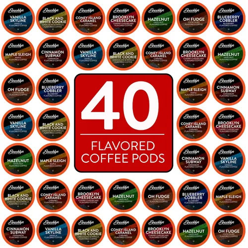 Vista 30 de Brooklyn Beans - Cápsulas de café gourmet Coney Island Caramel