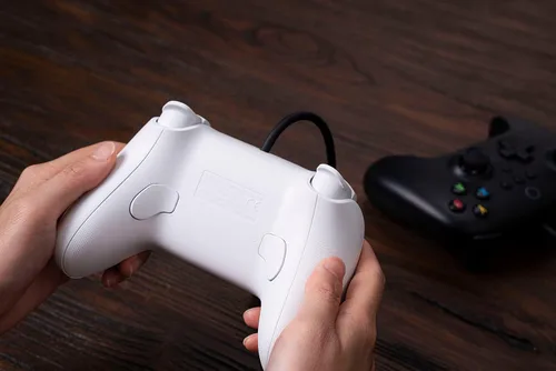 Vista 10 de 8Bitdo Ultimate Wired Controller, USB Wired Controller for PC Windows 10, Android, Steam Deck, Raspberry Pi and Switch (White)