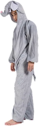 Vista 2 de Disfraz de animal de tamaño adulto unisex para disfraz de cosplay